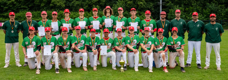 BSVNRW gewinnt DBV-Länderpokal Baseball Junioren 2025 in Bonn (7.-9.6.2025)