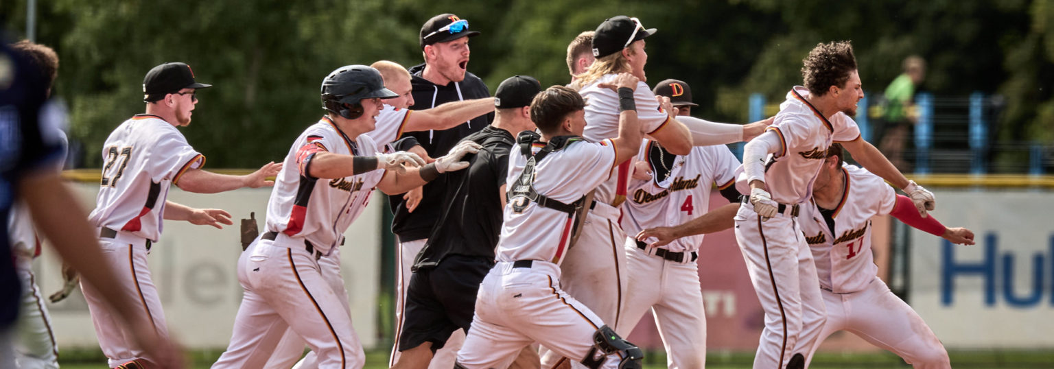 Deutsche U23 feiert Walkoff-Win zum EM-Auftakt
