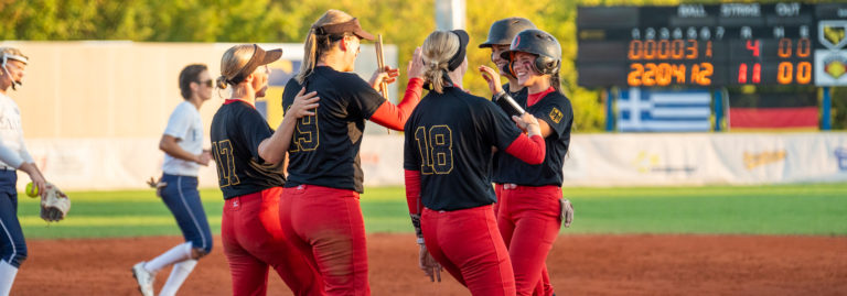 Zweiter EM-Sieg: Deutsche Softball-Nationalmannschaft setzt sich klar gegen Griechenland durch