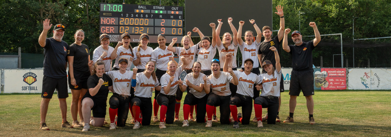Deutschland holt sich den Titel bei der Prague Softball Week