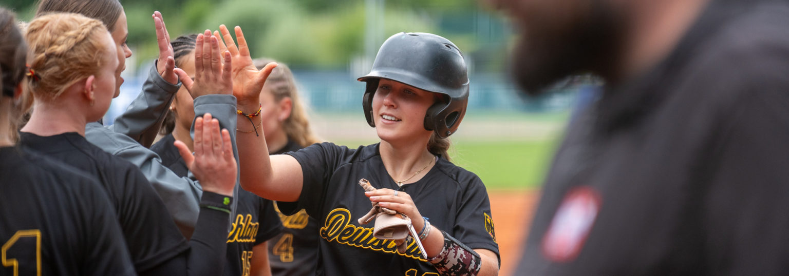 U22-Softball-EM: Deutschland startet mit Doppelsieg in die Platzierungsrunde