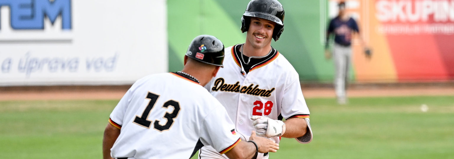 Prague Baseball Week: Deutschland mit unglücklicher Niederlage gegen Europameister Niederlande