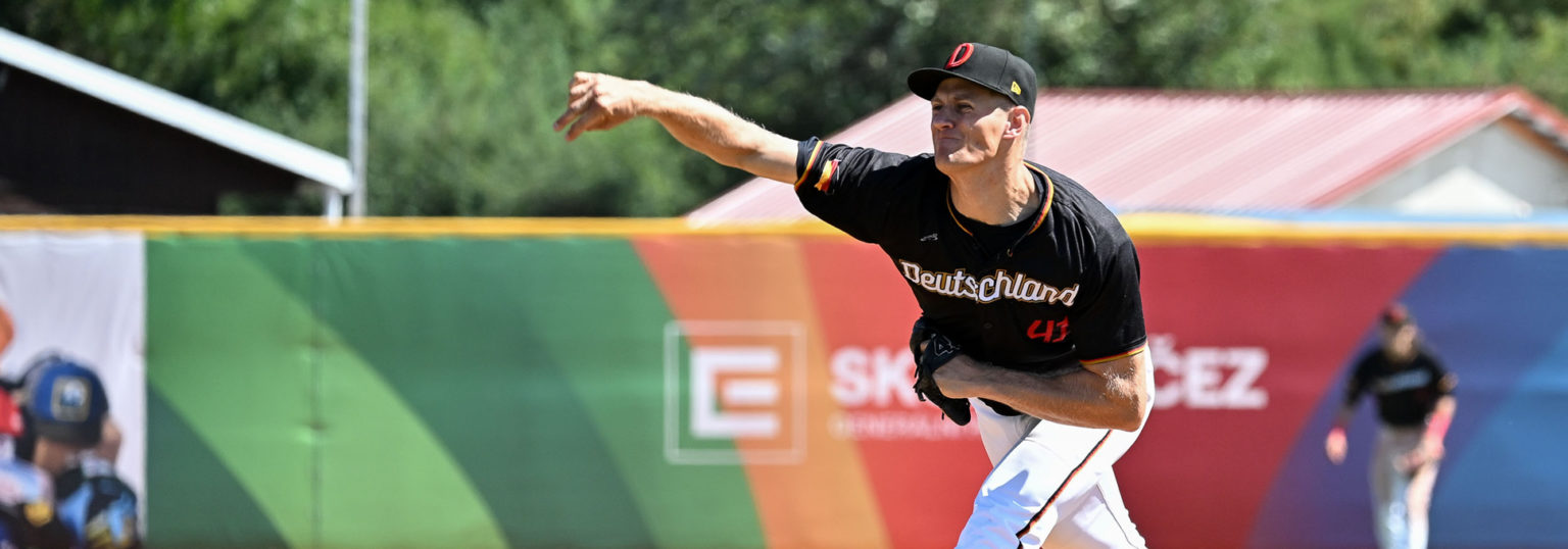 Prague Baseball Week: Deutschland unterliegt Gastgeber Tschechien im Spiel um Platz drei