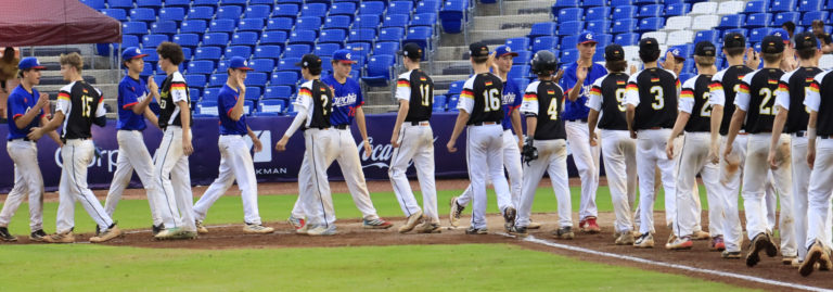 Deutschland beendet U15-Baseball-WM auf Platz zehn
