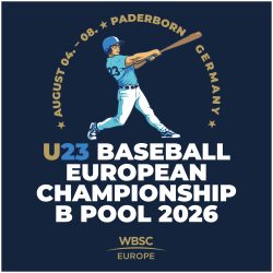 EuroBaseball 2027 Logos -- all